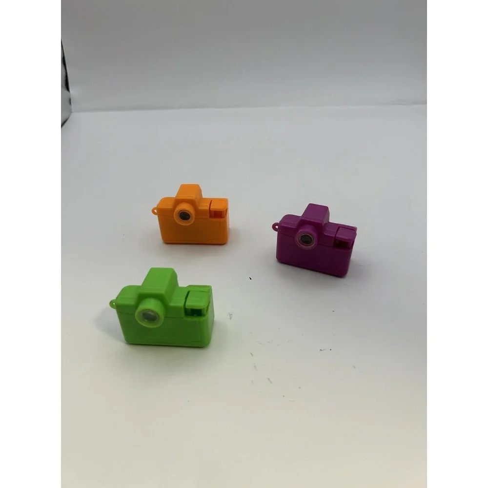 Vintage Rare 1980's Miniature Toy Novelty Camera View-Master Style Animals Etc.